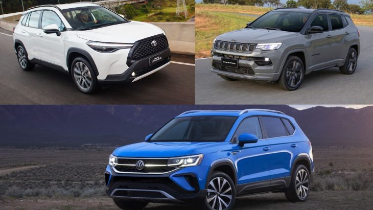 Corolla Cross x Compass x Taos