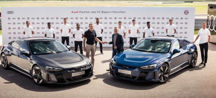Bayern de Munique Audi e-tron gt
