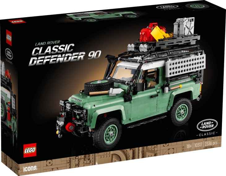 Defender em Lego